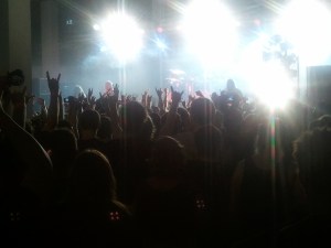 "You've been a great audience. Goodnight!"