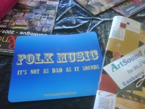 Overheard at the National Folk Festival 2010