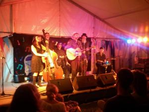 Fred Smith and Friends in the main tent