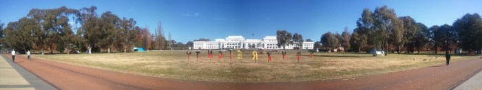 Aboriginal Tent Embassy, Parkes ACT