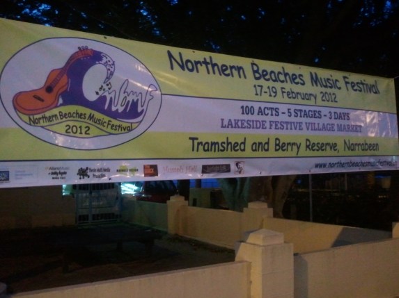 Northern Beaches Music Festival at Berry Reserve, Narabeen