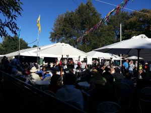 The Flute and Fiddle -- standing room only