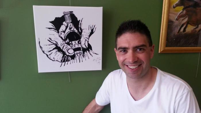 Adam Maidens at Sprout Café in Dubbo