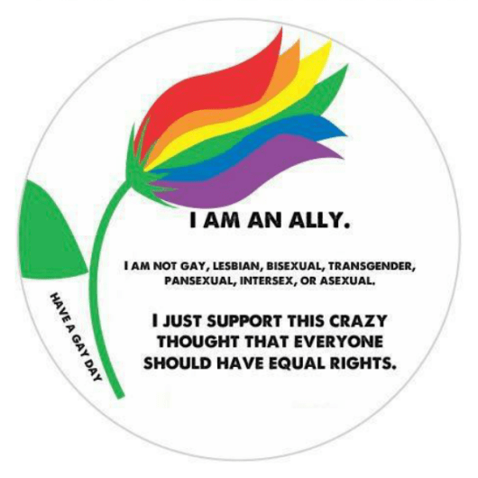I'm not gay. Not that there's anything wrong with that!