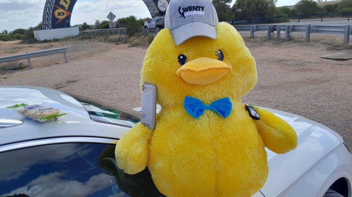 Duck.i.am trying to get Telstra reception at Yamba, SA, Australia 